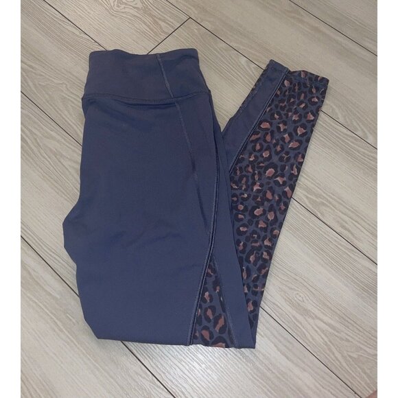 2 Piece Victorias Secret Sport VSX Knockout Leggings Pants Bra Set 32DD M Gray - Picture 7 of 9